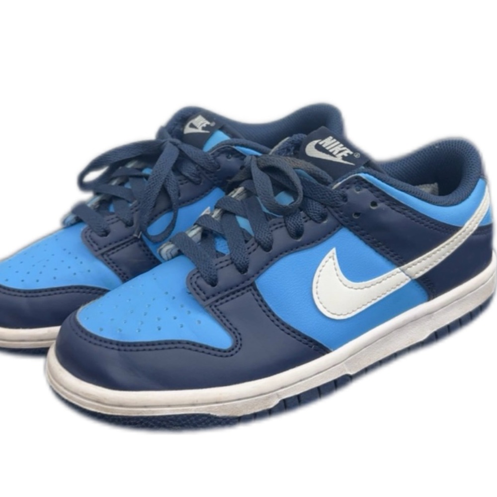 Nike Kids Navy and Sky Blue Sneakers